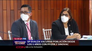 SP evalúa vacunar población desde los 5 años con Pfizer y Sinovac