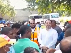 Comunitarios de San Cristóbal piden arreglo del drenaje pluvial 