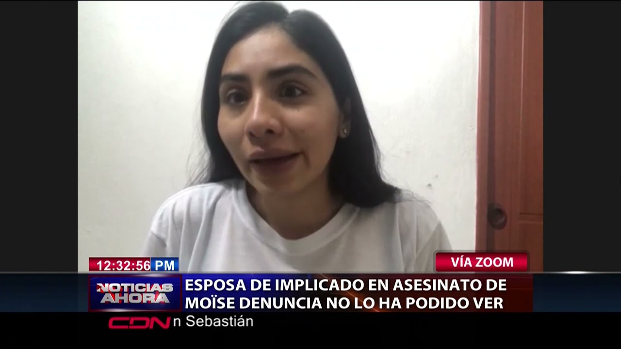 Esposa de implicado en muerte Moïse dice no sabe nada de su familiar