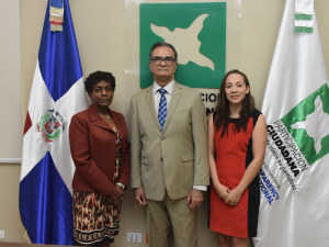 Participación Ciudadana recibe al presidente del Tribunal Superior Electoral 