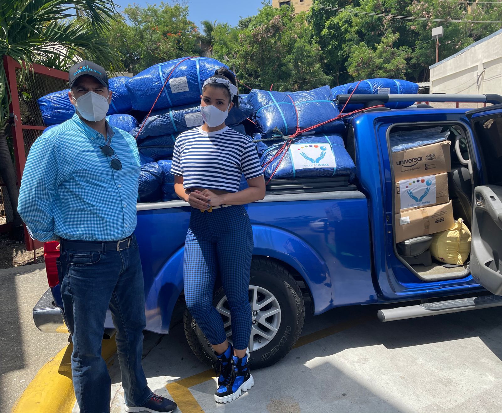 Fundación Loteka realiza donación a afectados por terremoto en Haití