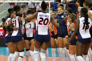 El sexteto de República Dominicana continua su paso arrollador al conseguir este jueves su cuarta victoria consecutiva por barrida 3-0, esta vez a Canadá