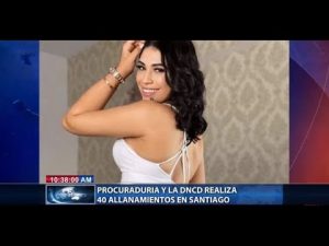 Dianabel Gómez estaría detenida por allanamientos DNCD en Santiago