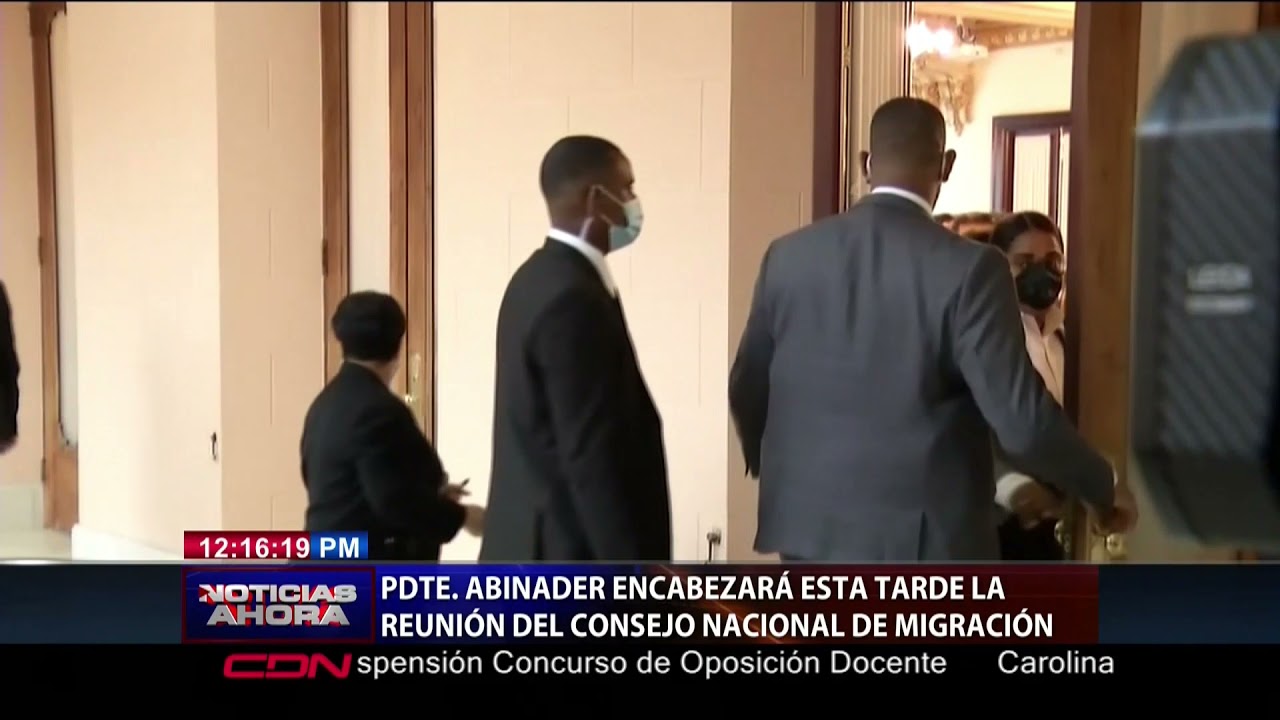 Abinader encabezará reunión del Consejo Nacional de Migración