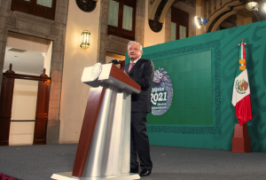 El presidente de México aseguró que su Ejecutivo no se deja 