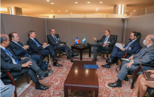 Presidente Abinader se reunió en las Naciones Unidas con sus homólogos de Guatemala, Alejandro Giammattei, y de Ecuador, Guillermo Lasso