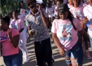 Banilejos protestan en reclamo de justicia por joven asesinado en Paya