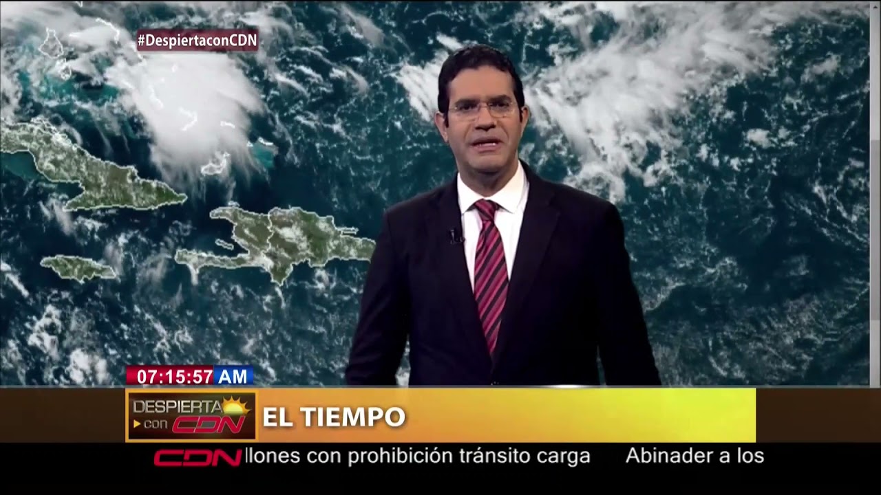 Vídeo: Onamet prevé aguaceros para la tarde en RD