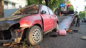 Digesett limpia y retira chatarras de la ruta de vehículos de carga