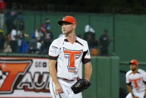 Tim Peterson ha sido uno de los principales relevistas de los Toros en los últimos años.