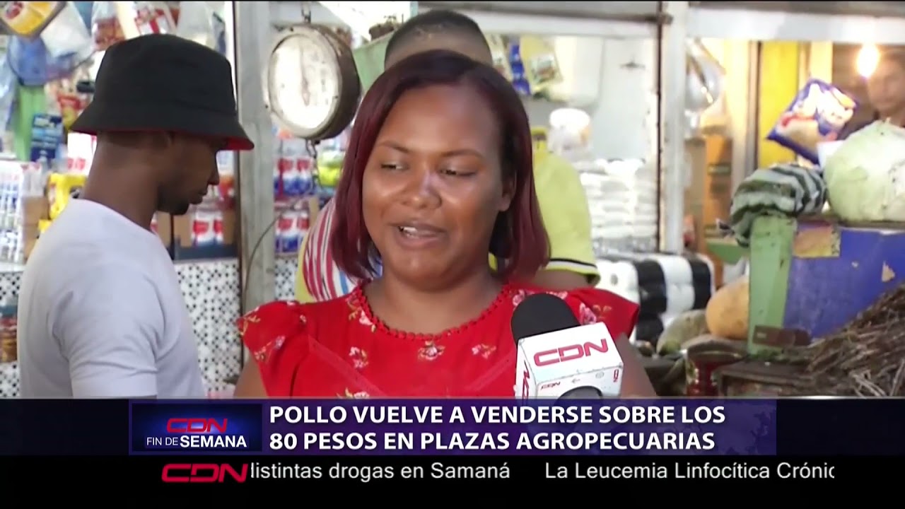 Venden carne de pollo sobre los 80 pesos en plazas agropecuarias