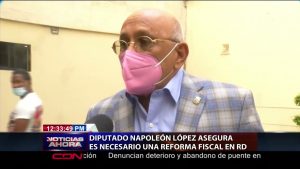 Video: Diputado asegura es necesario una reforma fiscal en RD