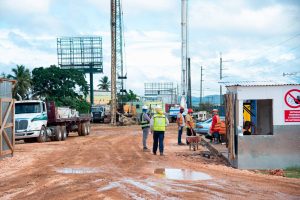 Avanzan los trabajos de construcción del Teleférico Los Alcarrizos
