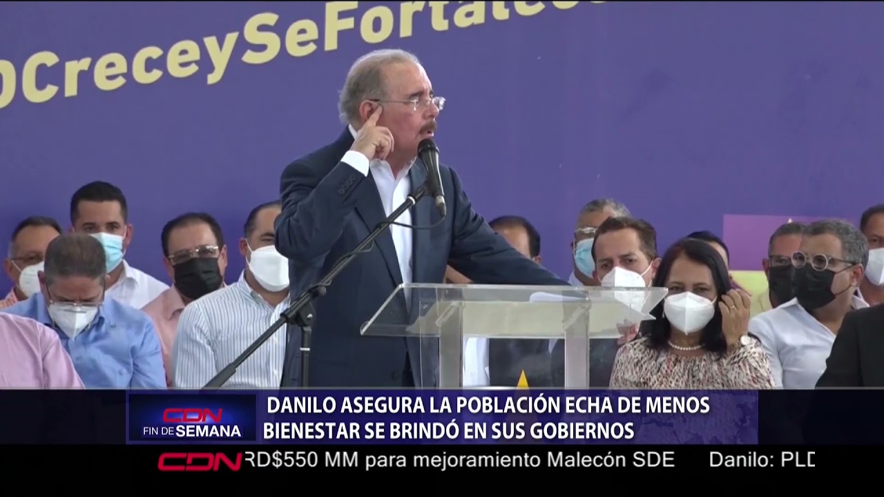 Danilo: PLD perdió elecciones porque “la gente se cansó del bienestar”
