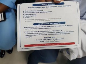 Ministro SP dice no se trata de un estado sitio solicitud tarjeta vacunación 