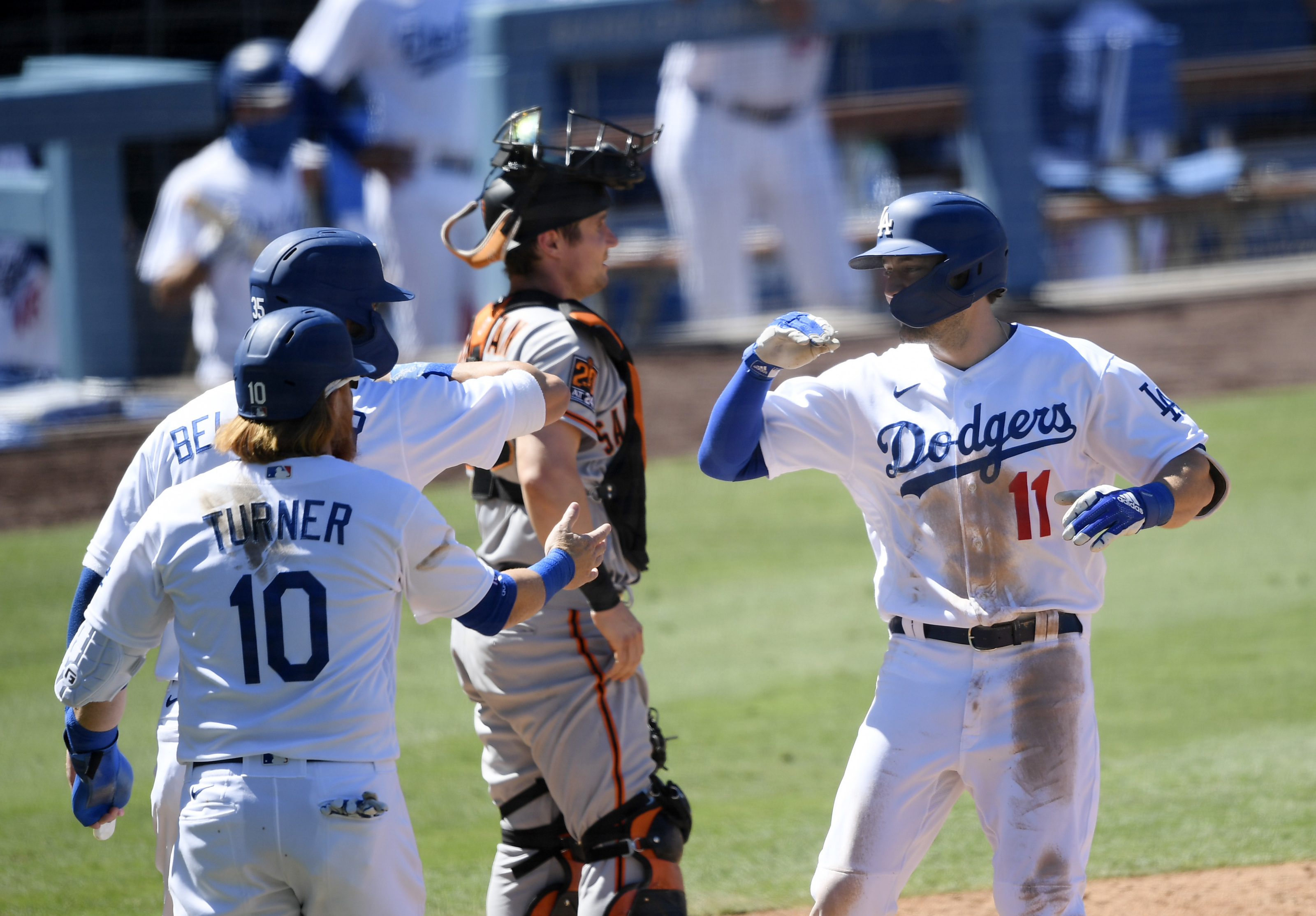 Bates de Dodgers se hacen presentes en bahía de San Francisco
