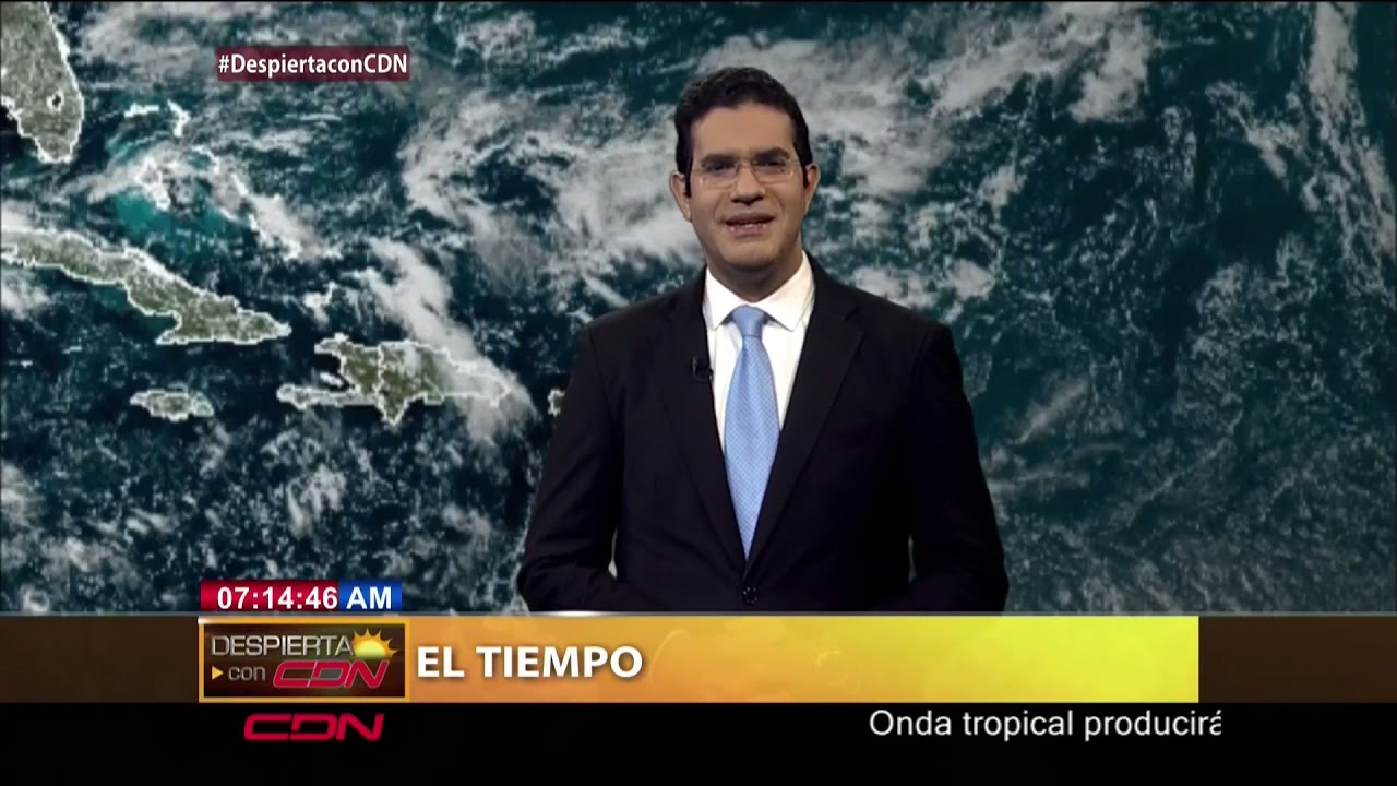 Vídeo: Onda tropical producirá aguaceros en algunas zonas de RD