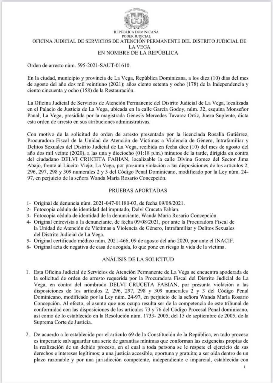 Apresan en Miches hombre hirió de bala a su ex pareja en La Vega