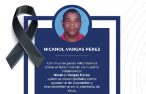 Muere empleado INAPA tras caer por un hoyo mientras laboraba en Azua
