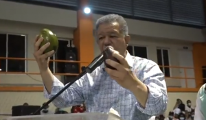 Leonel compara al PLD con un aguacate morado: chiquito y descolorido