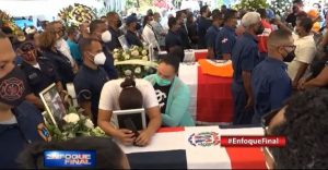 Gran consternación en La Vega por la muerte de tres bomberos 