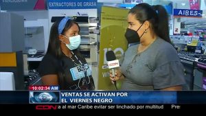 A diferencia de otras épocas, este año no se observaron las largas filas típicas de la celebración del Viernes Negro en República Dominicana