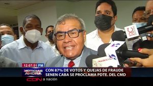 Con quejas de fraude, Senén Caba se proclama presidente del CMD