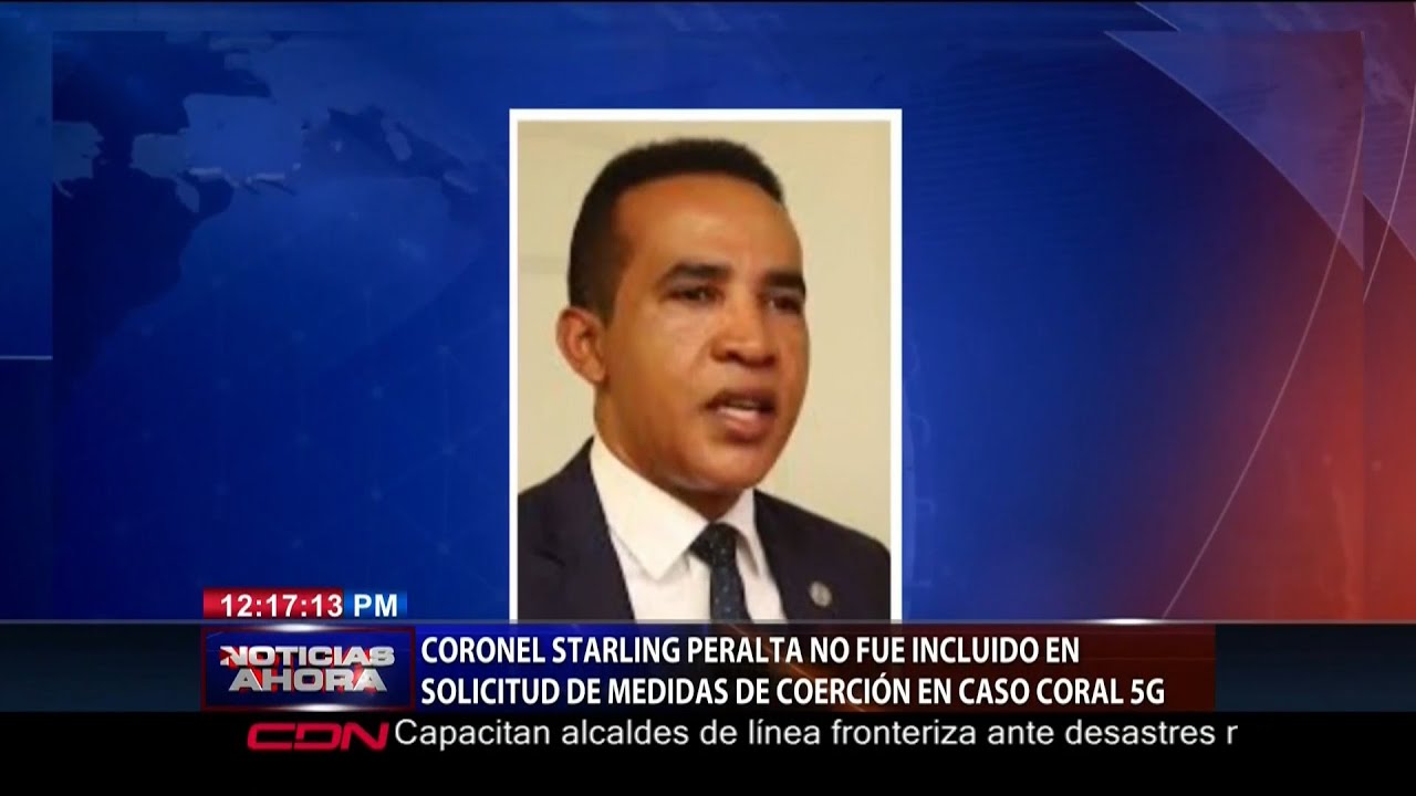 Coronel Sterling no fue incluido en medida de coerción caso Coral 5G