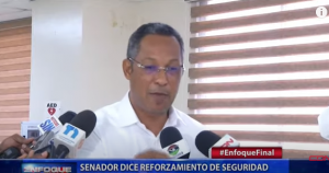 Senador dice reforzamiento seguridad en frontera es “circunstancial” 