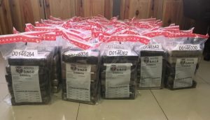 DNCD ocupa 97 paquetes presumiblemente cocaína en Lucerna, SDE