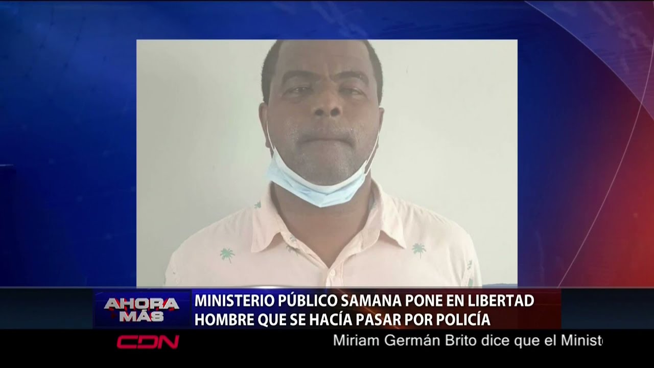 Dejan en libertad a hombre que se hacía pasar por miembro de la PN