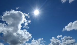 Onamet prevé ambiente soleado y chubascos dispersos sobre el país 