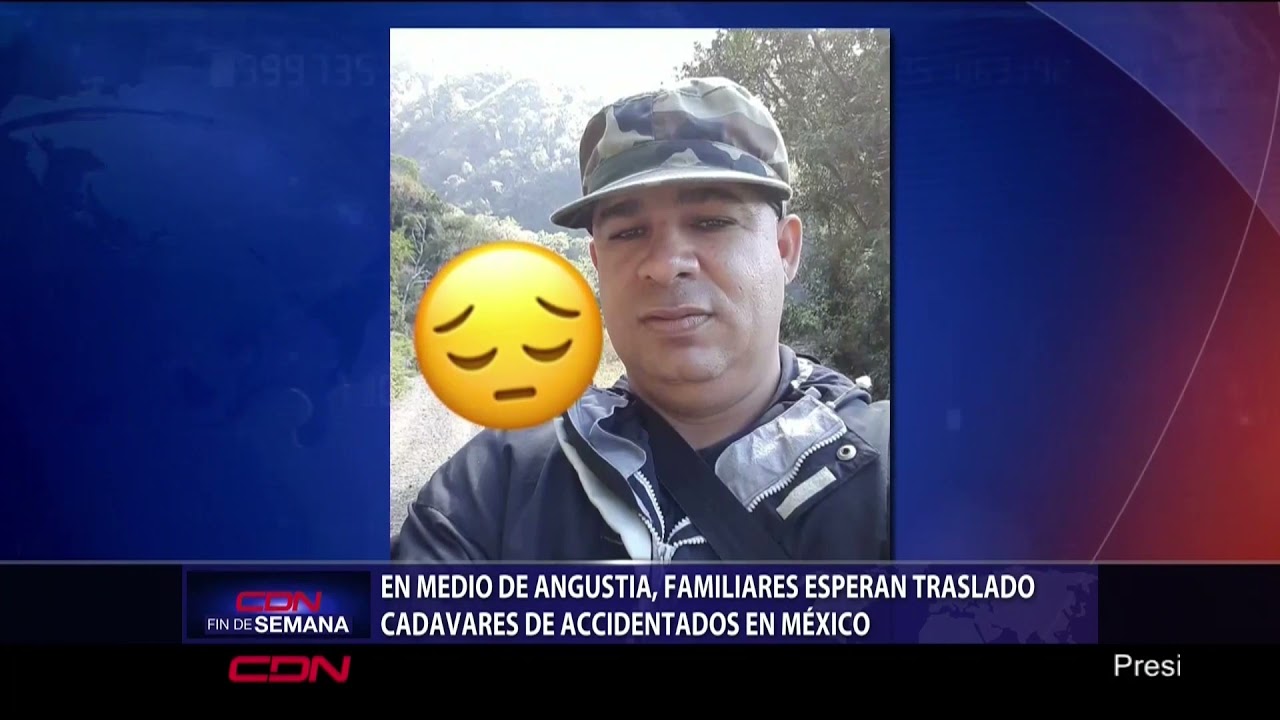 Familiares de accidentados en México esperan traslado de cadáveres