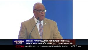Conadis y PNUD reconocen entidades con buenas prácticas de inclusión