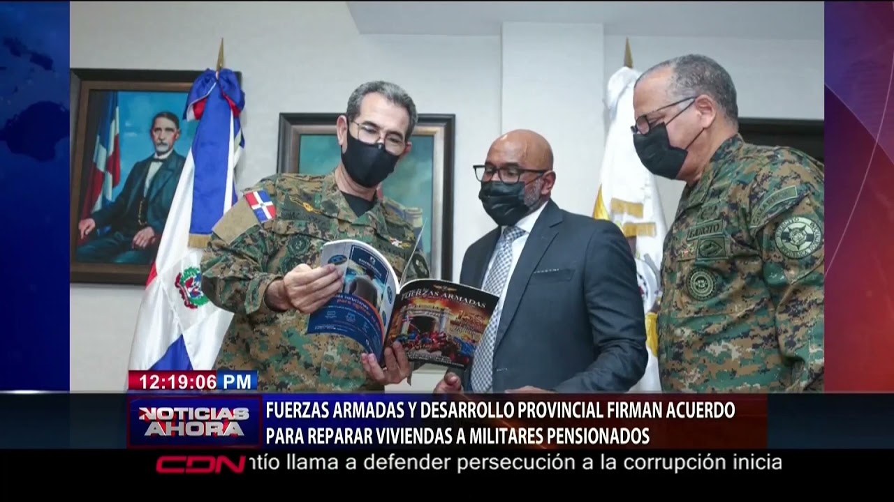 FF.AA firman acuerdo para construir viviendas a militares pensionados