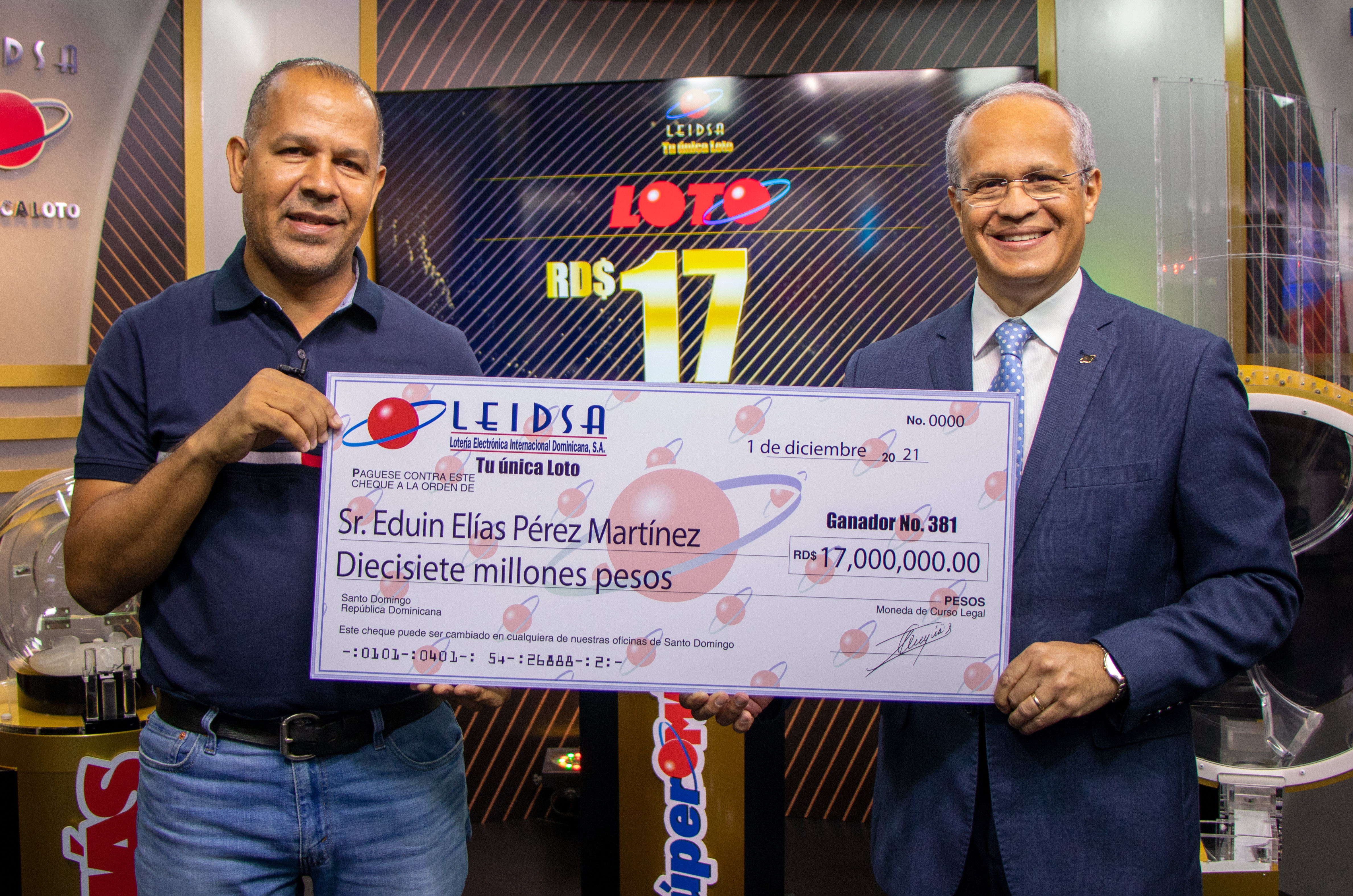 Un camarero es el nuevo millonario de la loto con 17 millones