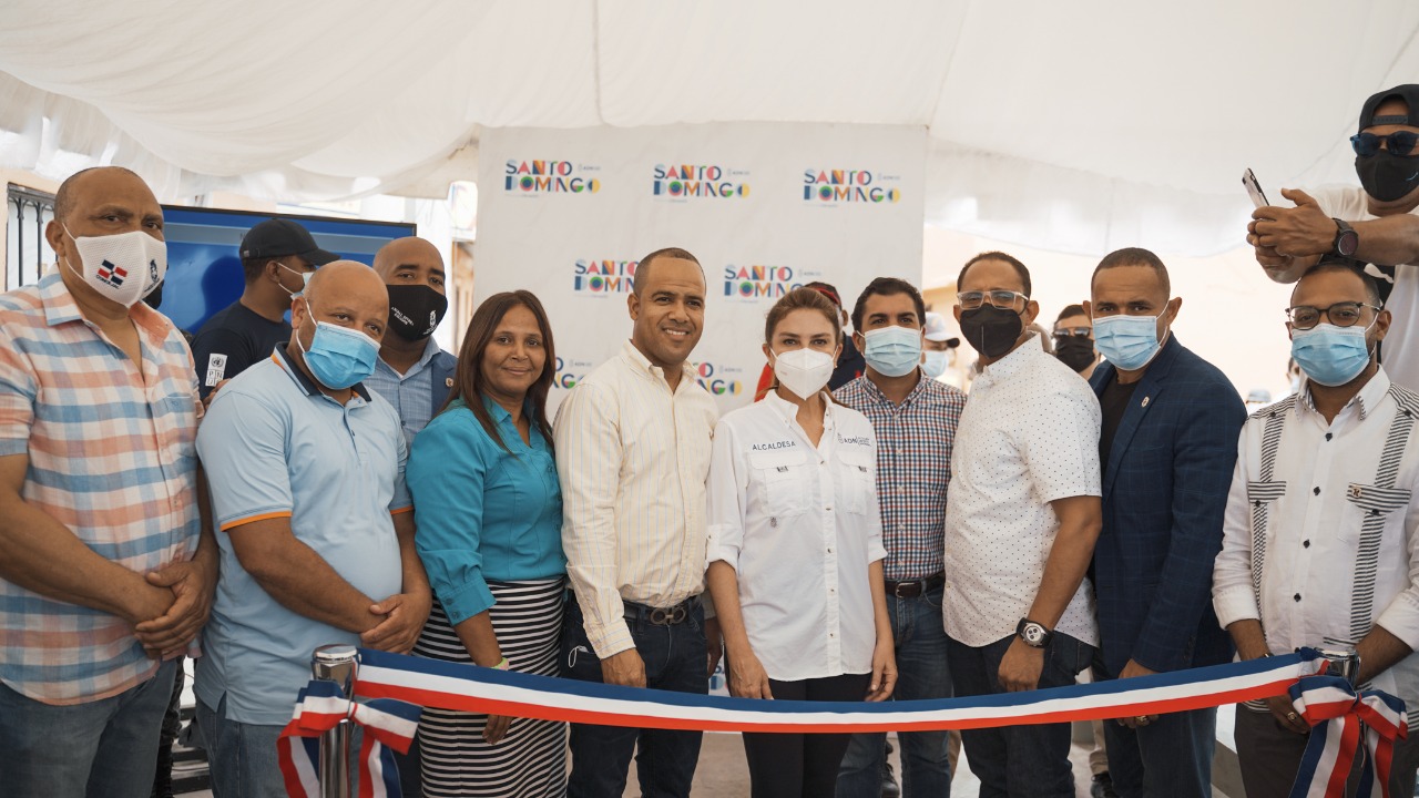 Inauguran nuevo Paseo de Agua Dulce en barrio 27 de Febrero