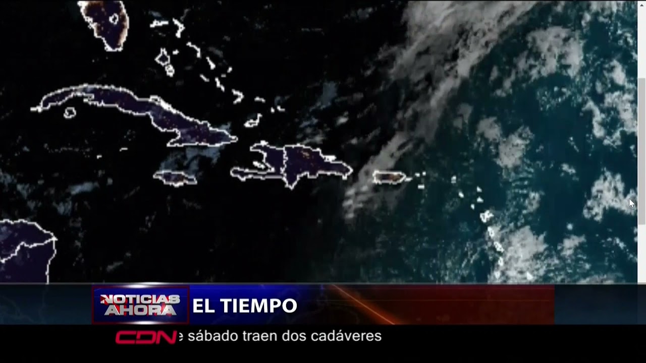 Lluvias continuarán en localidades de RD