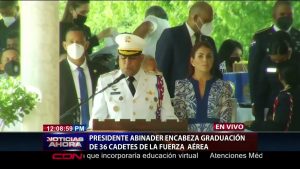 Presidente Abinader encabeza graduación de 36 cadetes de la FARD