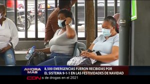 Sistema 9-1-1 recibió 8,500 emergencias en festividades de Navidad