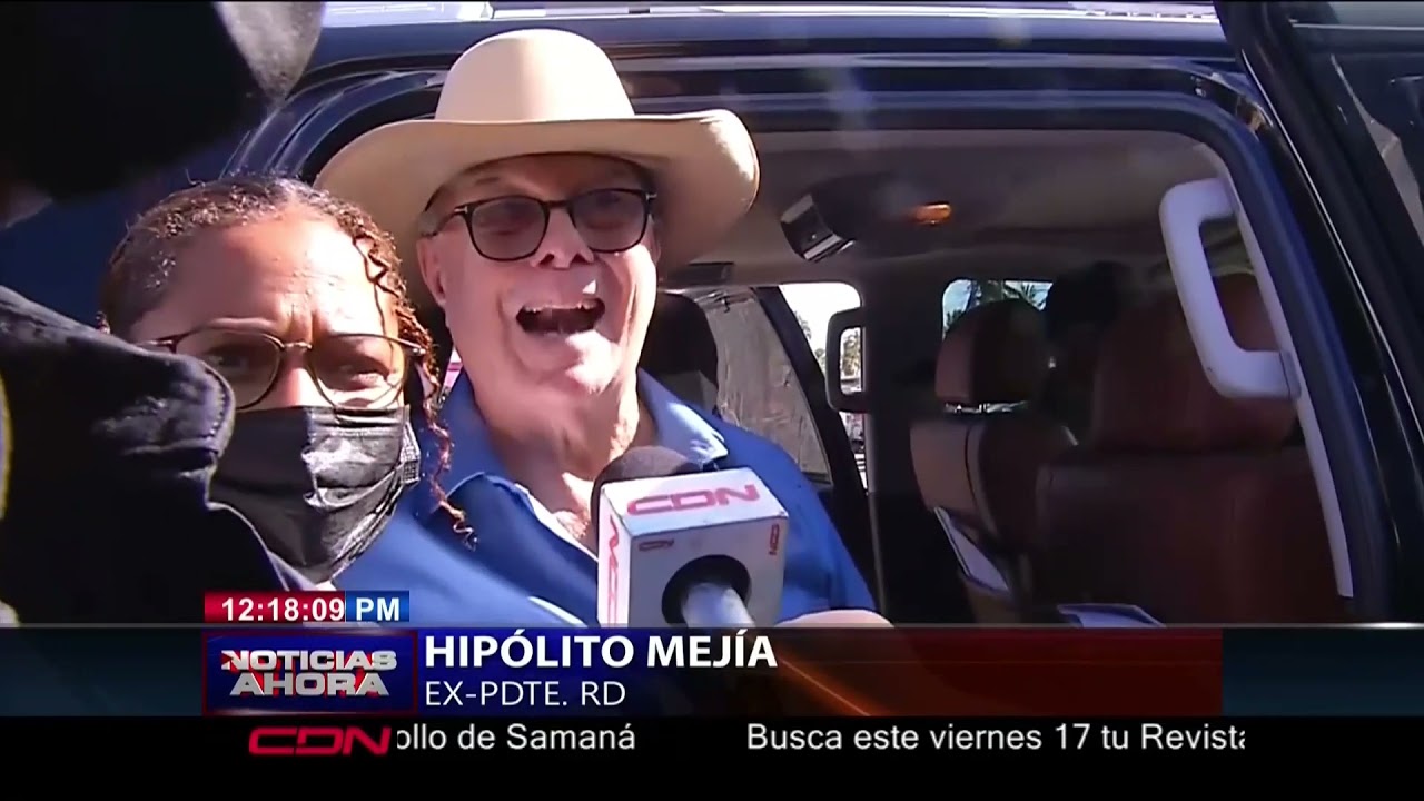 Hipólito Mejía: Fue en Gobierno de Fernández que se firmó peaje sombra