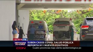 Suben casos de COVID-19; Salud Pública reporta 911 nuevos positivos