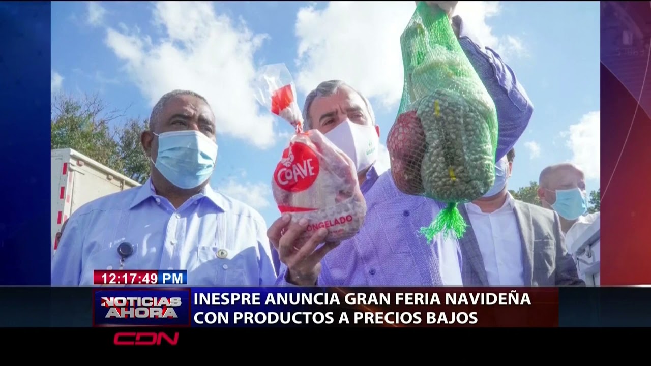 Gran Feria Navideña de Inespre será del 14 al 16 de diciembre 2021