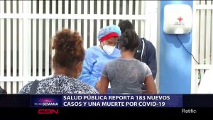 Salud Pública reporta 183 nuevos casos y una muerte por COVID