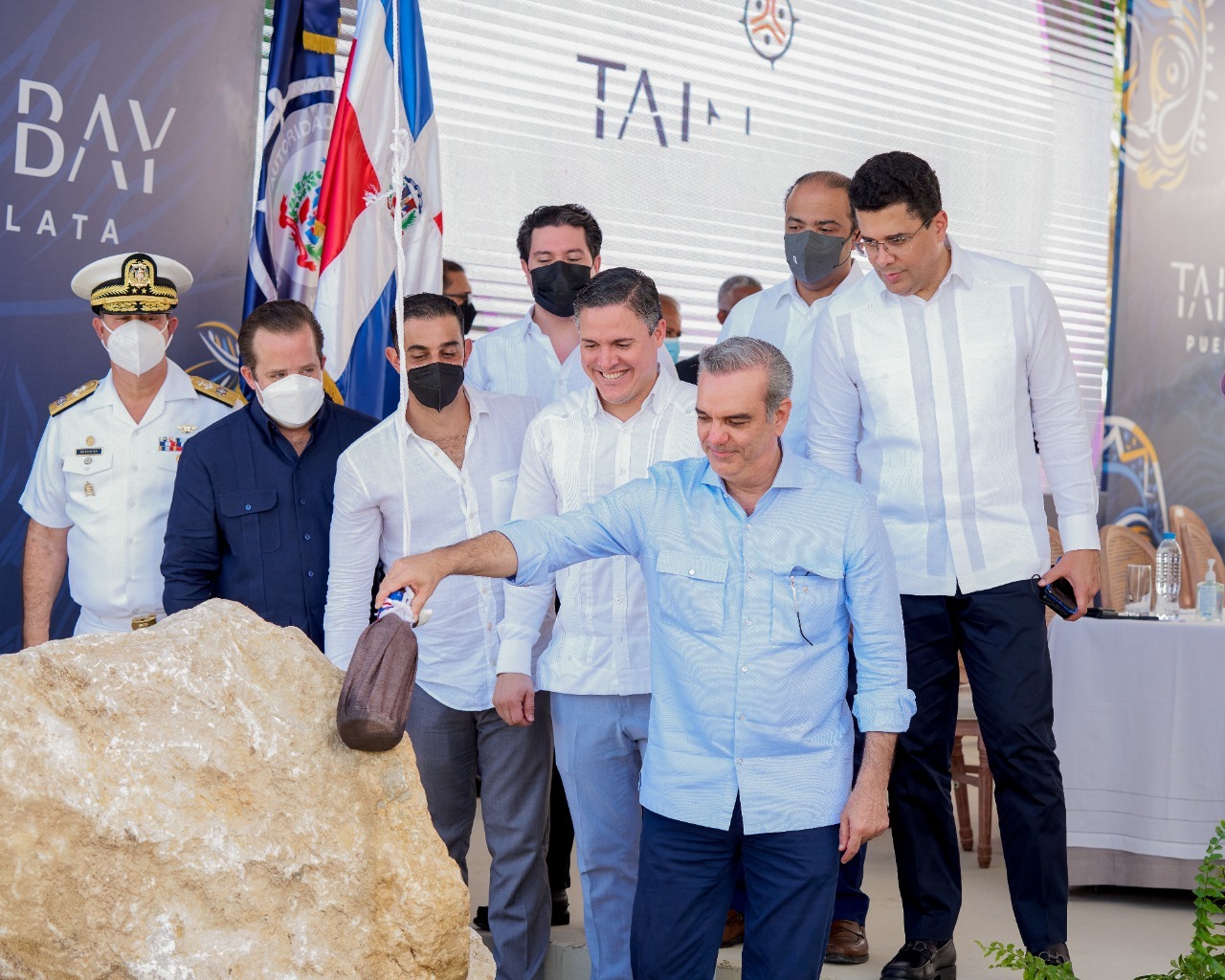 Abinader inaugura terminal de cruceros Taíno Bay en Puerto Plata