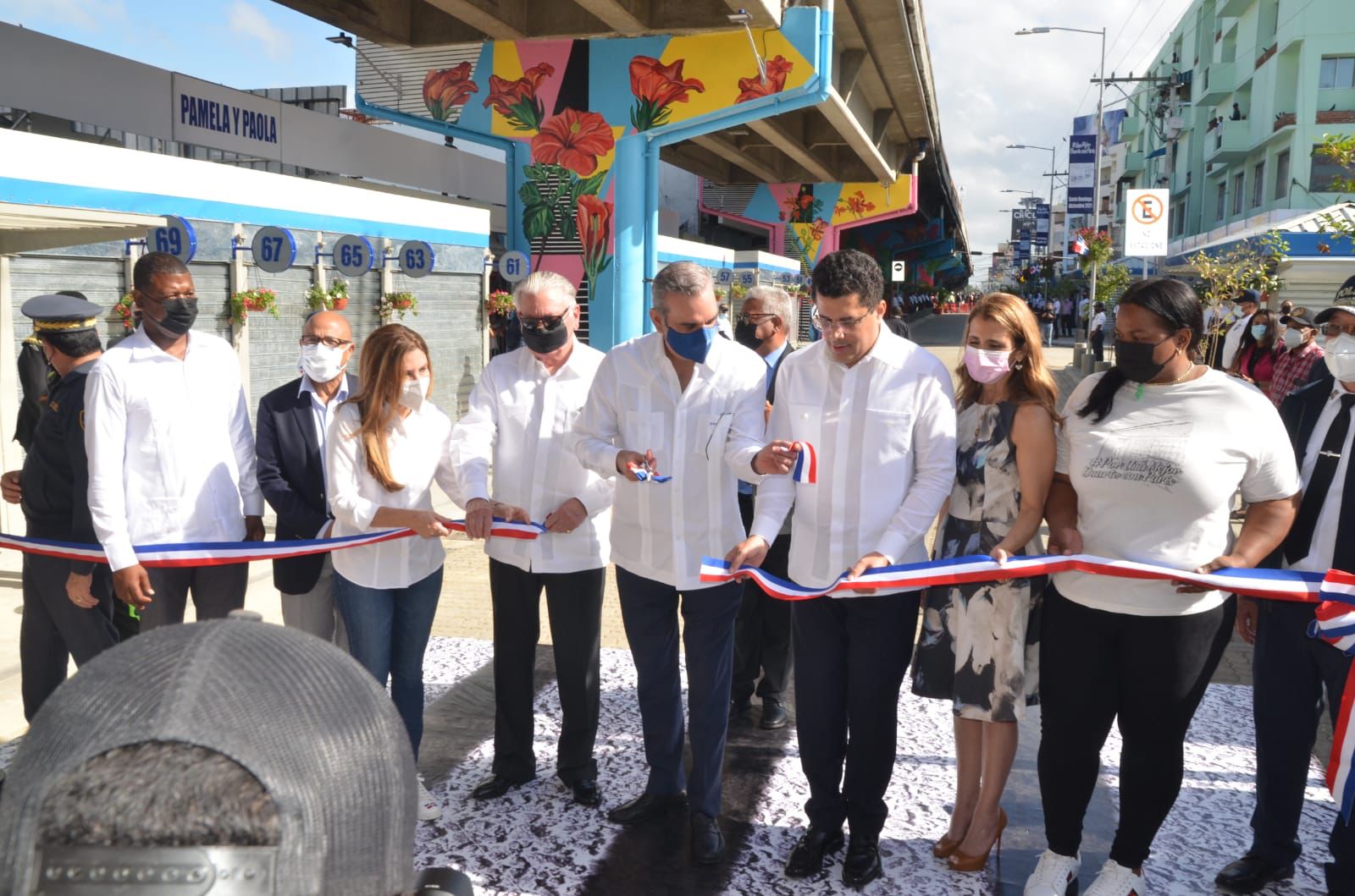 Realizan entrega de primera etapa adecuación avenida Duarte con Paris