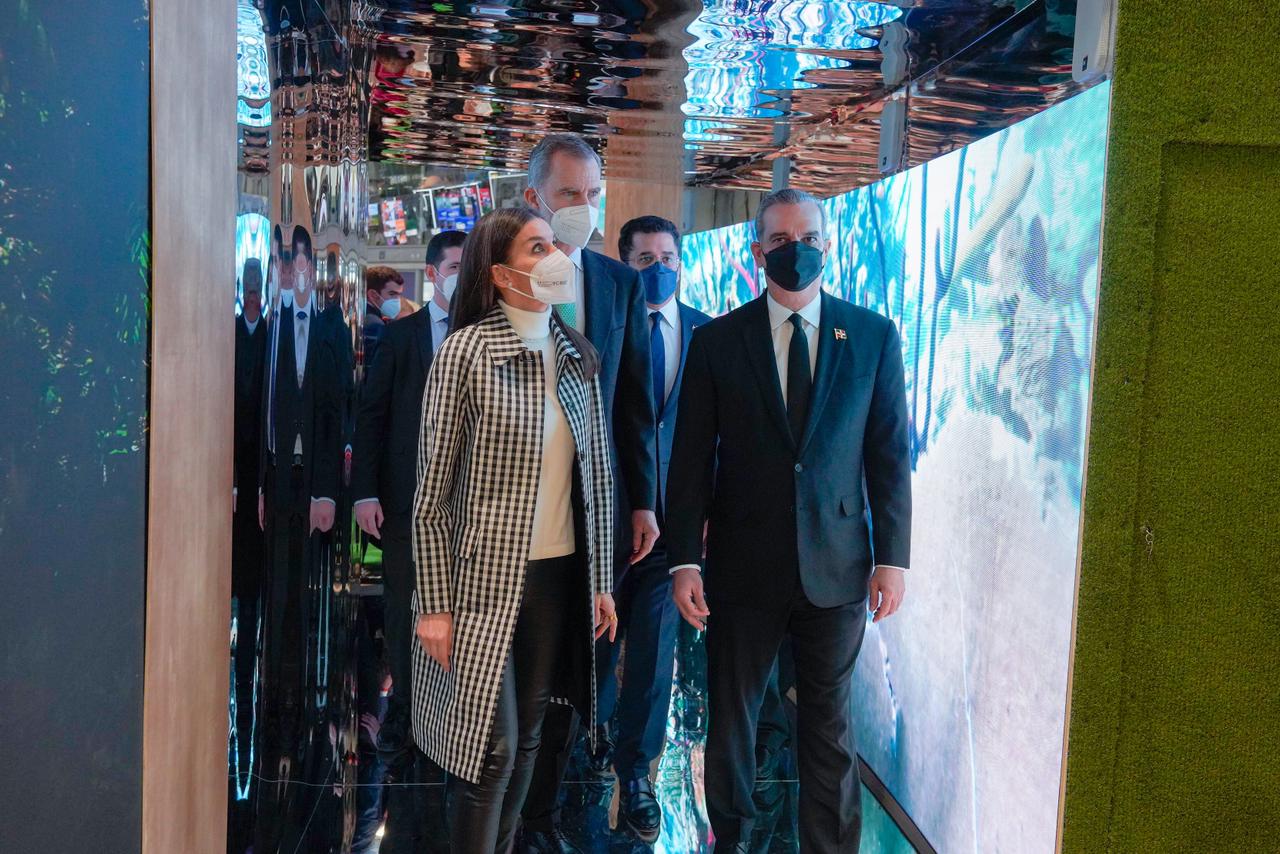Abinader: primer presidente inaugura FITUR junto al rey Felipe VI