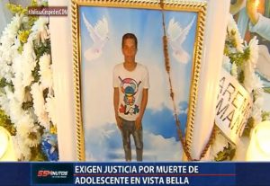 Exigen justicia por muerte de adolescente en Vista Bella