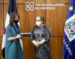 Germán Brito coordina con UNODC iniciativas capacitación para fiscales