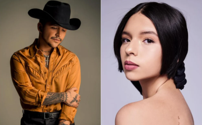 Christian Nodal está nominado en 10 categorías, mientras que Ángela Aguilar podría recibir el premio a "Artista del año